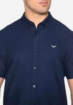Threadbare Inferno - Overhemd - Navy -Mode Kledingwinkel 8ff30a5824ca4da6a7a2f680be8d0a96