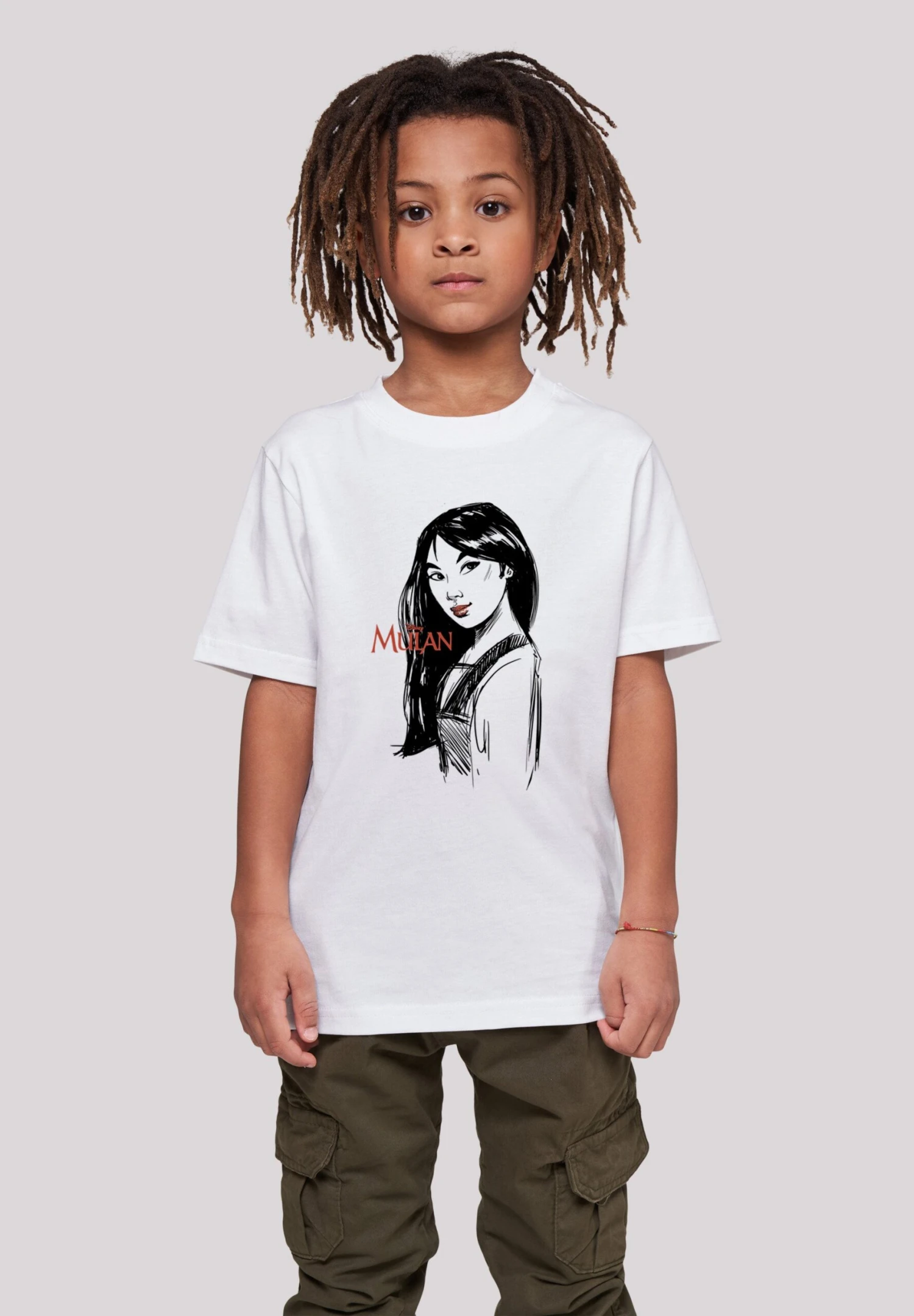 F4NT4STIC Mulan- T-Shirt Print - White 4 F4NT4STIC Mulan- T-Shirt Print - White - Afbeelding 2