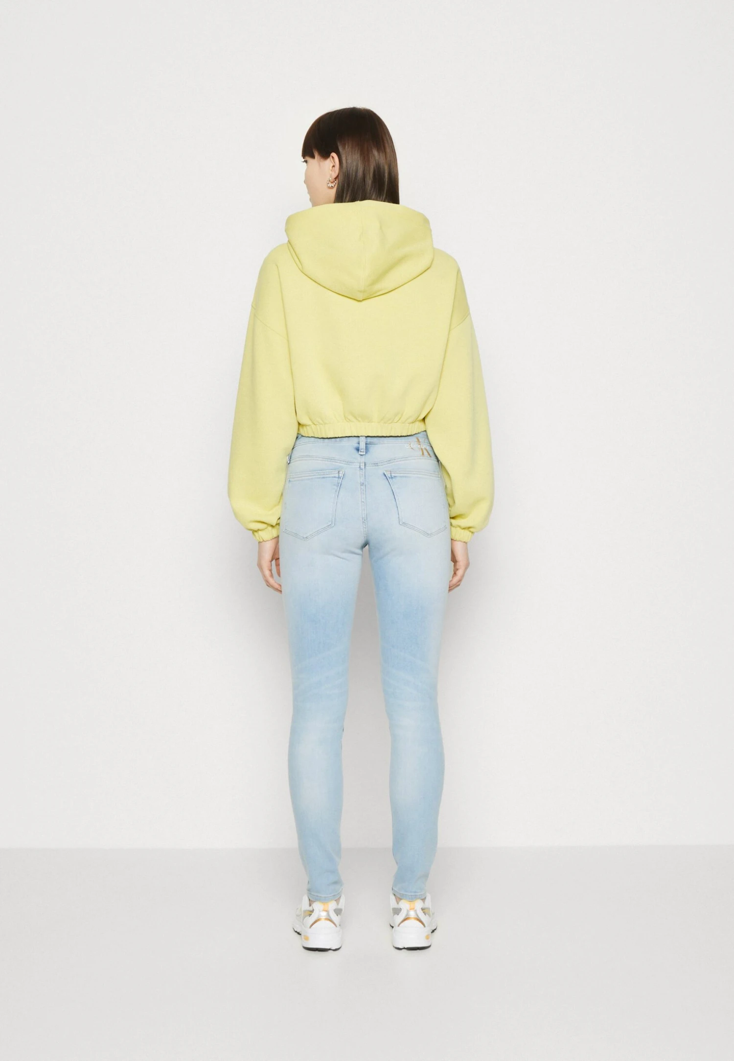 Calvin Klein Jeans Mid Rise- Jeans Skinny Fit - Denim Light 5 Calvin Klein Jeans Mid Rise- Jeans Skinny Fit - Denim Light - Afbeelding 3