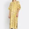 Alyssa - Jurk - Light Yellow Print -Mode Kledingwinkel 9368869602ff4da795cdd6bf390bc6d5