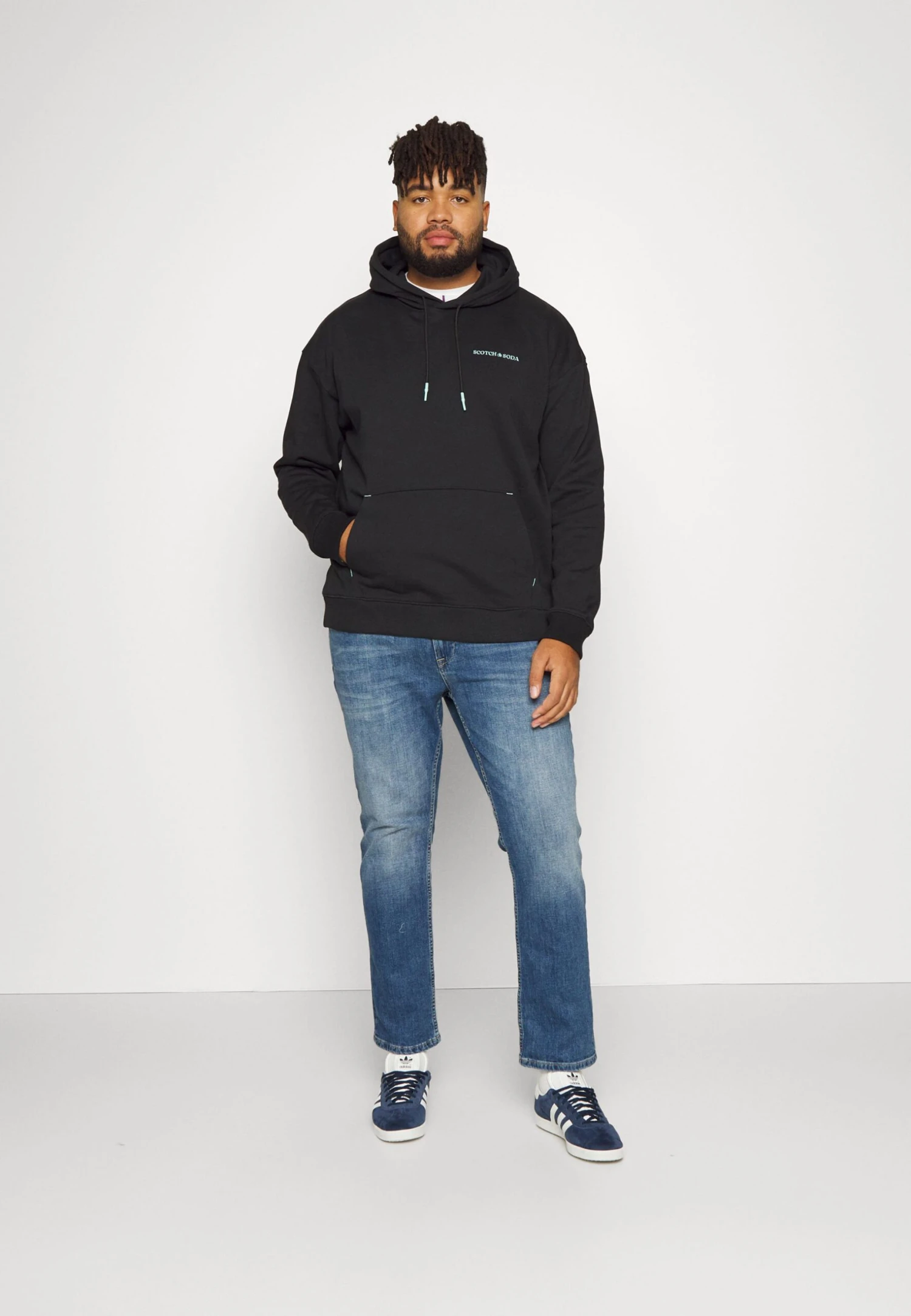 Scotch & Soda Hoodie Unisex - Hoodie - Black 4 Scotch & Soda Hoodie Unisex - Hoodie - Black - Afbeelding 2