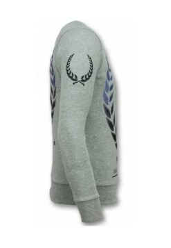 Doodskop Skull Rhinestone - Sweater - Grijs -Mode Kledingwinkel 9641d4cc3ba44d7c8c2f4514098e4906