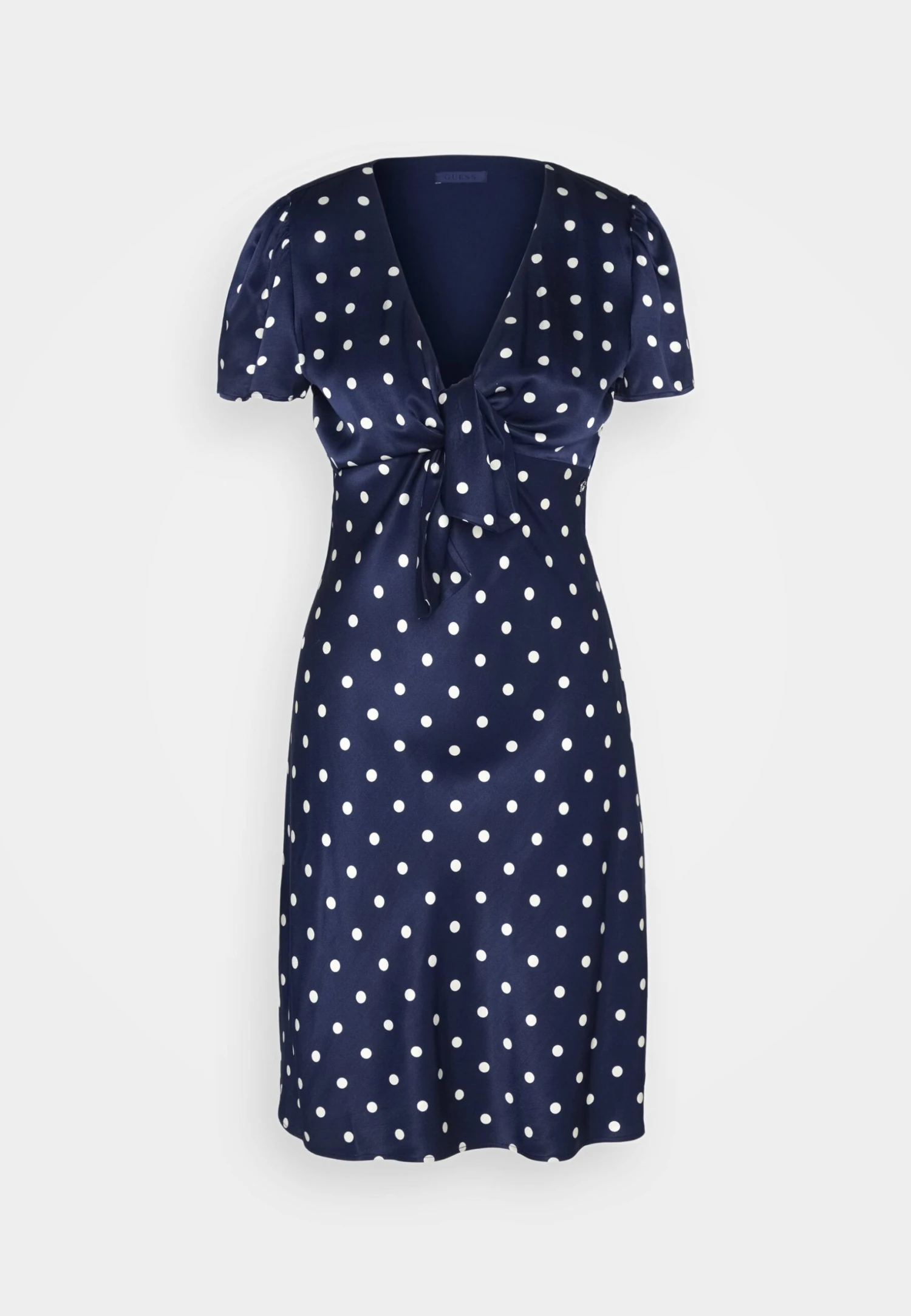 Guess Linda Bowed Dress - Cocktailjurk - Blue 7 Guess Linda Bowed Dress - Cocktailjurk - Blue - Afbeelding 5