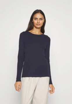ESPRIT Roundneck - Longsleeve - Navy -Mode Kledingwinkel 984f2bd011f6429f908bc54a827947c7