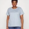 Calvin Klein Inclu Micro Logo - T-Shirt Basic - Blue Chime -Mode Kledingwinkel 98ebd2b5fbc643bf86b2349053102b0e