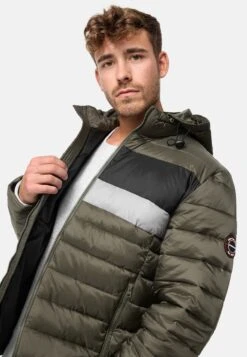 Indicode Jeans Hampshire - Winterjas - Army Mix 10 Indicode Jeans Hampshire - Winterjas - Army Mix -Mode Kledingwinkel 99840a09b36e4e41a10628d790786960