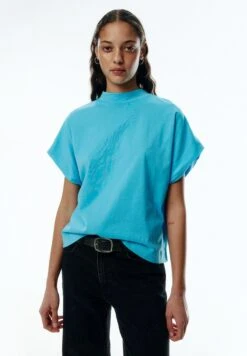 EDITED Valentina - T-Shirt Basic - Blau