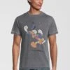 Disney Angry Donald Duck - T-Shirt Print - Dunkelgrau -Mode Kledingwinkel 99f3aa932ea549e086bcff06fb502e79