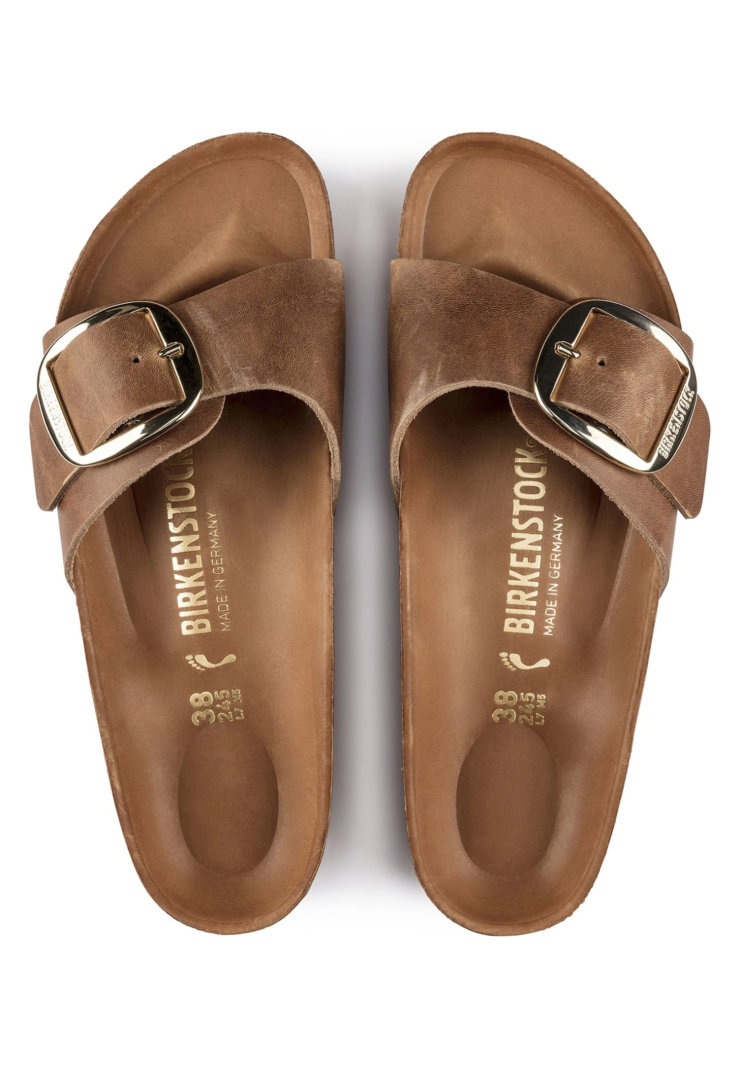 Birkenstock Muiltjes - Cognac 5 Birkenstock Muiltjes - Cognac - Afbeelding 3