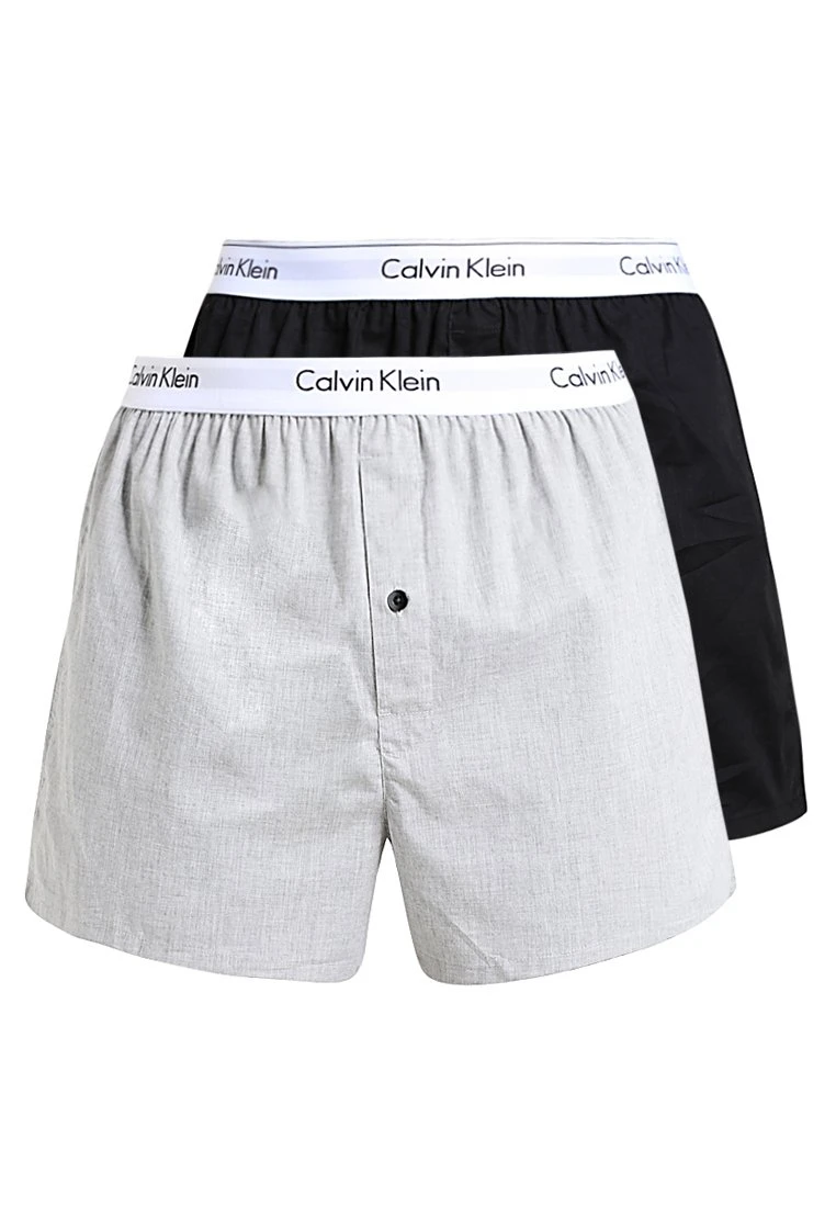 Modern Boxer Slim 2 Pack - Boxershort - Black/Grey 8 Modern Boxer Slim 2 Pack - Boxershort - Black/Grey - Afbeelding 6