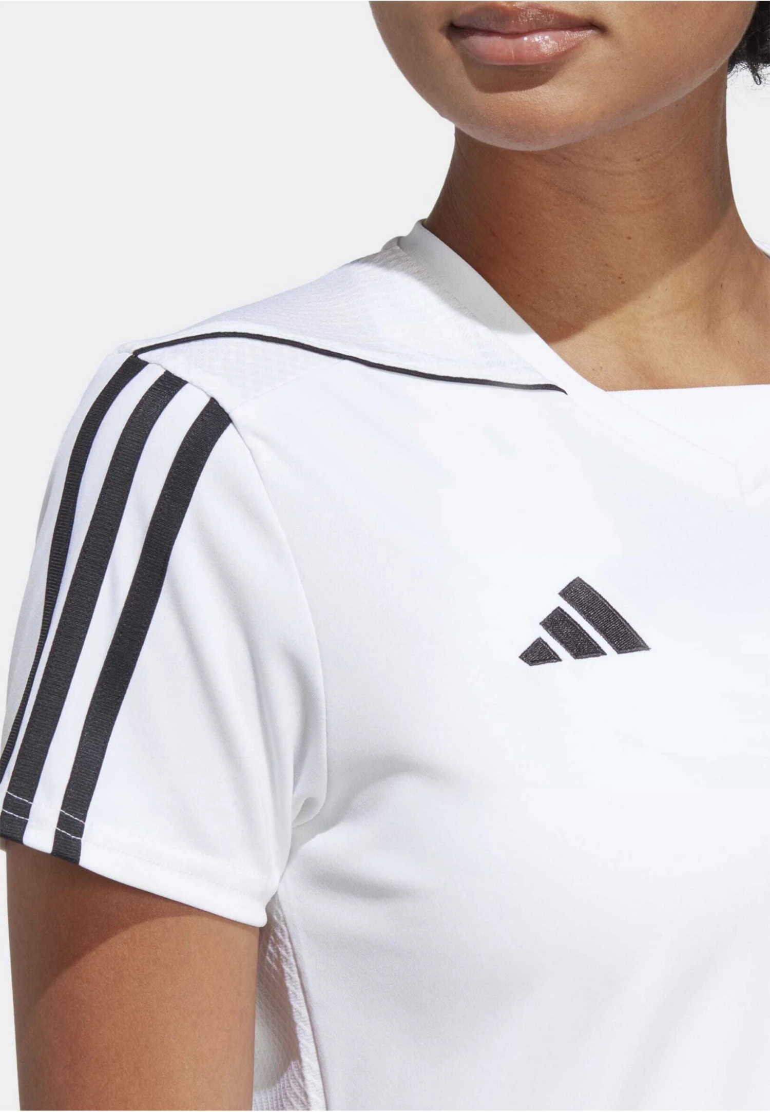 ADIDAS PERFORMANCE Tiro 23 Jsy W - Sport T-Shirt - White/Black 5 ADIDAS PERFORMANCE Tiro 23 Jsy W - Sport T-Shirt - White/Black - Afbeelding 3