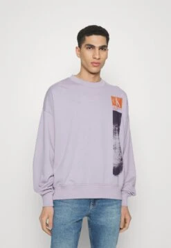 Calvin Klein Jeans Brushstroke Unisex - Sweater - Lavender