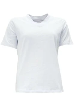 Mirthe- T-Shirt Basic - White -Mode Kledingwinkel 9dfcee434eb64db0a7ad75e61644247f