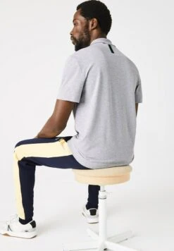 Lacoste Korte Mouw - Poloshirt - Gris Chiné -Mode Kledingwinkel 9ec9231c0b7d45ebbd989c84857ae5b2