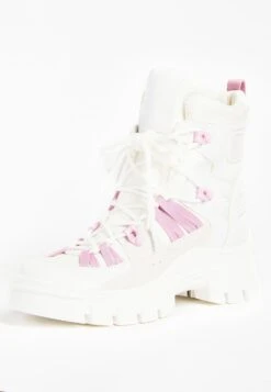 Guess Haler Einsätze In Optik - Veterboots - Weiß -Mode Kledingwinkel 9ecbb7412e2c4b569975ac1acea06583