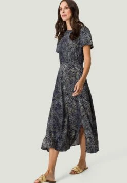 Zero Mit Beinschlitz - Jurk - Dark Bluelight Blue