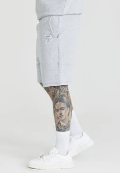 SikSilk Foundation - Shorts - Light Grey Marl -Mode Kledingwinkel a090b9894ab7462f834fe41febdb12f3