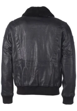 Top Gun Leren Jas - Black 6 Top Gun Leren Jas - Black -Mode Kledingwinkel a0adea1f8f6440e3a94b0e5d59fdf738