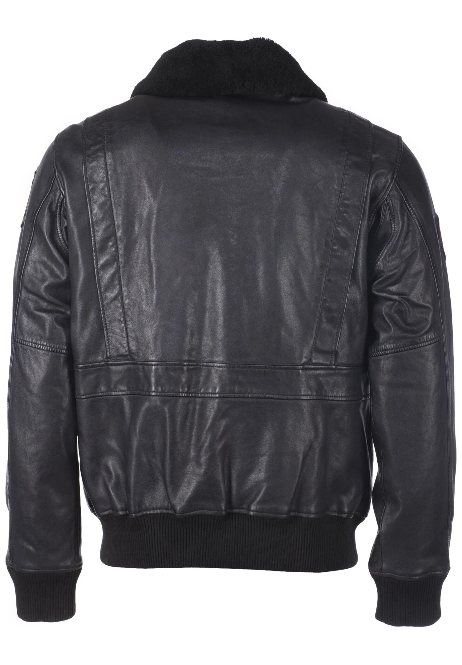 Top Gun Leren Jas - Black 4 Top Gun Leren Jas - Black - Afbeelding 2