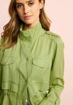 Next Utility With Patch Pockets Petite - Lichte Jas - Green -Mode Kledingwinkel a1397974f622492bbdec741862d88640