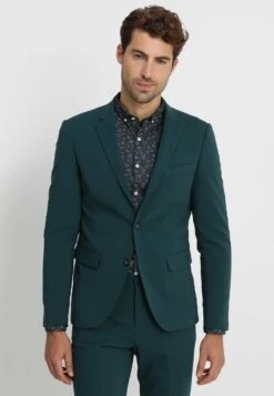 Lindbergh Plain Mens Suit - Kostuum - Dark Green 16 Lindbergh Plain Mens Suit - Kostuum - Dark Green -Mode Kledingwinkel a19551b27fea4eab855f457605f08af5