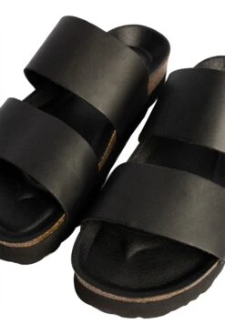 Aree Croco - Muiltjes - Black -Mode Kledingwinkel a2c13801bf244b3b9fa20bc97fc0ad93