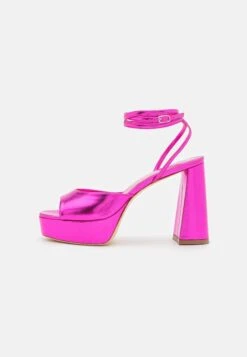 Janet - Sandalen Met Hoge Hak - Fuxsia -Mode Kledingwinkel a2c26d81c3ee42c087bc7f45a81d0a51