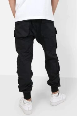 SIXTH JUNE Utility Pants - Cargobroek - Black -Mode Kledingwinkel a330032ca2c248938c3ffe217fa7d98c