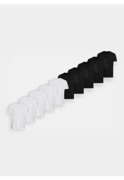 Pier One 10 Pack - T-Shirt Basic - White/Black 12 Pier One 10 Pack - T-Shirt Basic - White/Black -Mode Kledingwinkel a47858ffbc3a4fd8908751110de7e4fb