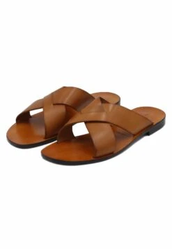 Muiltjes - Camel -Mode Kledingwinkel a48aed562b0c49a48f65e6ecda37d5ef