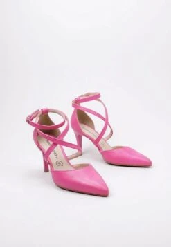 Pannas - Hoge Hakken - Pink -Mode Kledingwinkel a4dee22096154c54ade1296d08eea30e