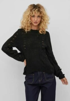 Vila Detailreicher - Trui - Black