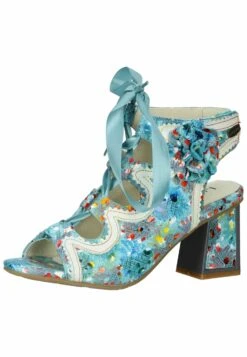 Laura Vita Sandalen Met Hoge Hak - Turquoise -Mode Kledingwinkel a569de3b2f76423a877f78ba33241ba2