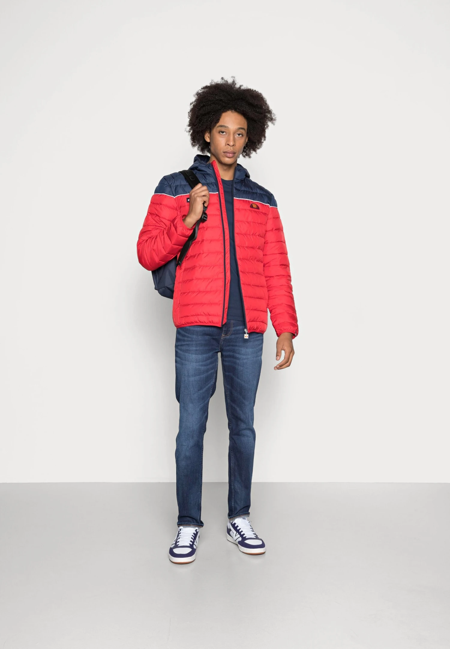Ellesse Lombardy Padded Jacket - Jas - Red 4 Ellesse Lombardy Padded Jacket - Jas - Red - Afbeelding 2