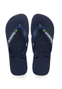 Havaianas Flip Flop Brasil Logo - Teenslippers - Navy Blue