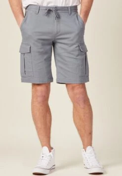 Mit Schieber - Shorts - Bleu Gris -Mode Kledingwinkel a60fb0c26b074b6cab6f94ea000e0f2c