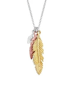 Elli Feather Trio - Ketting - Tricolor -Mode Kledingwinkel a62160c5e86146f6b06058090ceae8c2
