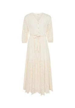 MEXX Embroidery - Blousejurk - Off White -Mode Kledingwinkel a70c9e44c3194c0c8f99be401180428c