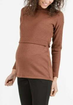 Iris - Trui - Brown -Mode Kledingwinkel a7410b77bcea41e893f6a17a06b7e985