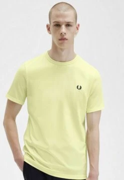 Fred Perry T-Shirt Basic - Light Yellow 7 Fred Perry T-Shirt Basic - Light Yellow -Mode Kledingwinkel a7ddda78c0614721ba97da2da2466941