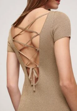 LUISA SPAGNOLI Chiaro - Etui-Jurk - Oro -Mode Kledingwinkel a8745eab1ac7406d9f35752f0bc287e2