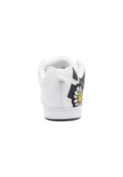 DC SHOES Court Graffik - Sneakers Laag - White Black Yellow -Mode Kledingwinkel a9b739e5694242f1b8a5b1b5f2439980