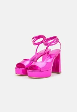 Janet - Sandalen Met Hoge Hak - Fuxsia -Mode Kledingwinkel a9e619b5e9f44de7bd749687e5113d82