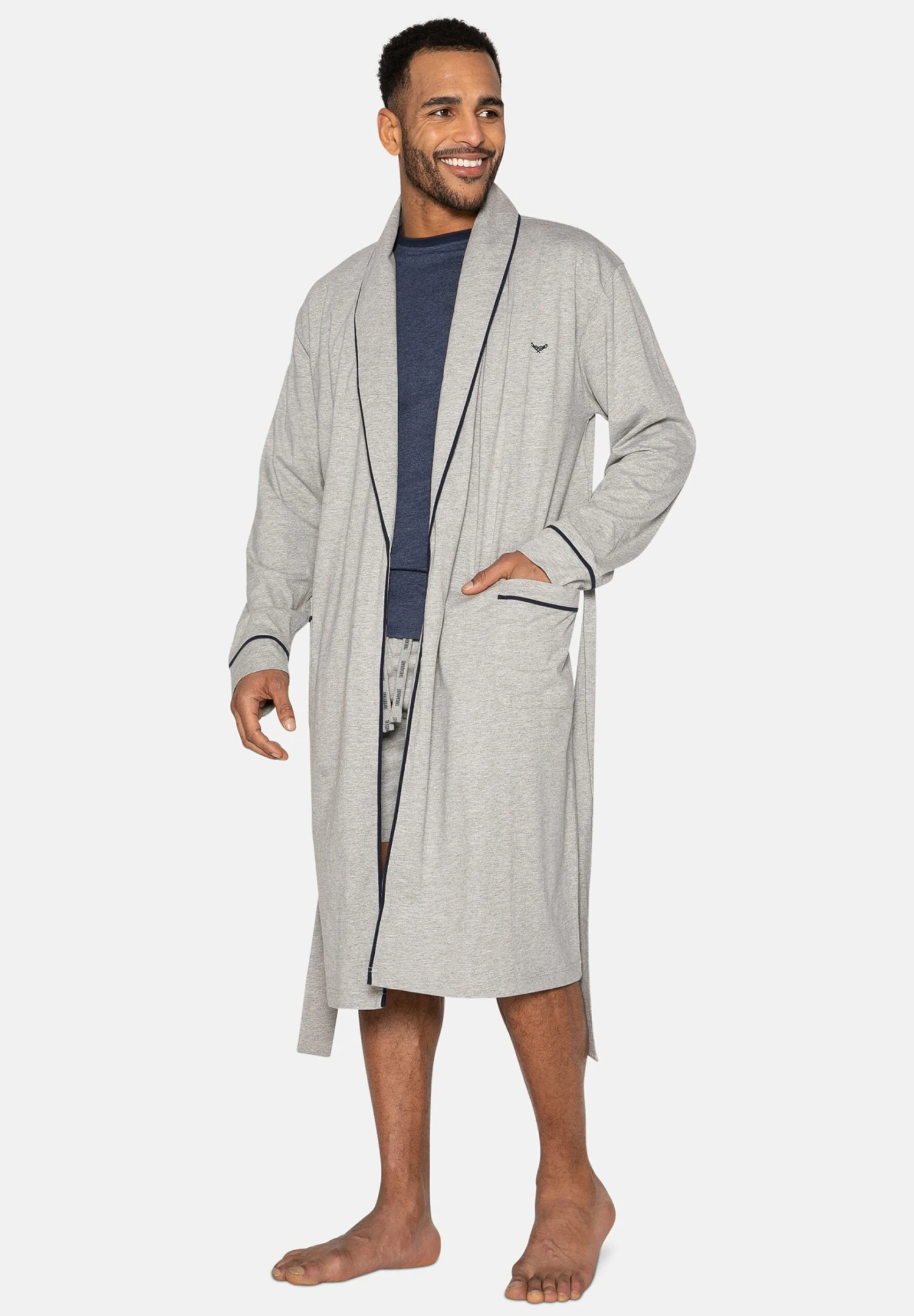 Threadbare Virgo - Badjas - Grau 3 Threadbare Virgo - Badjas - Grau