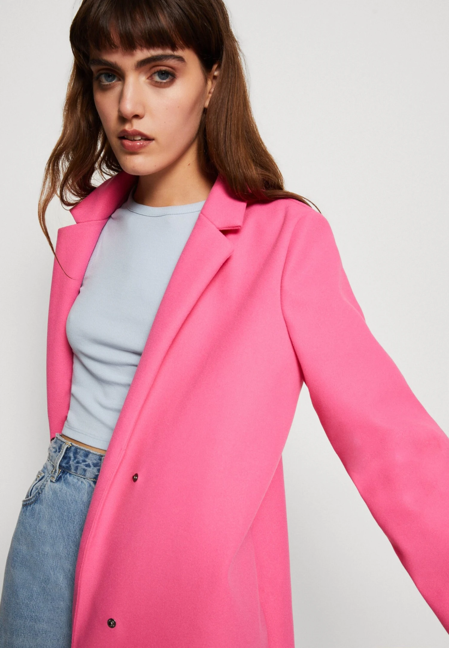 Noisy May Nmviola- Mantel - Shocking Pink 6 Noisy May Nmviola- Mantel - Shocking Pink - Afbeelding 4