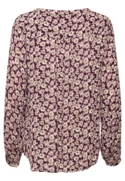 Kaffe Bpalice- Blouse - Dark RedPink Sand Flowers 13 Kaffe Bpalice- Blouse - Dark RedPink Sand Flowers -Mode Kledingwinkel ac08084af5c04a3084b44a94b2ded321