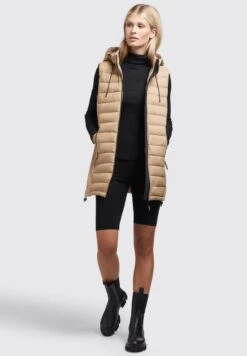 Khujo Weste Becca Matt - Bodywarmer - Beige -Mode Kledingwinkel acc3ac6ebe9849ccae63f31a29f8db26