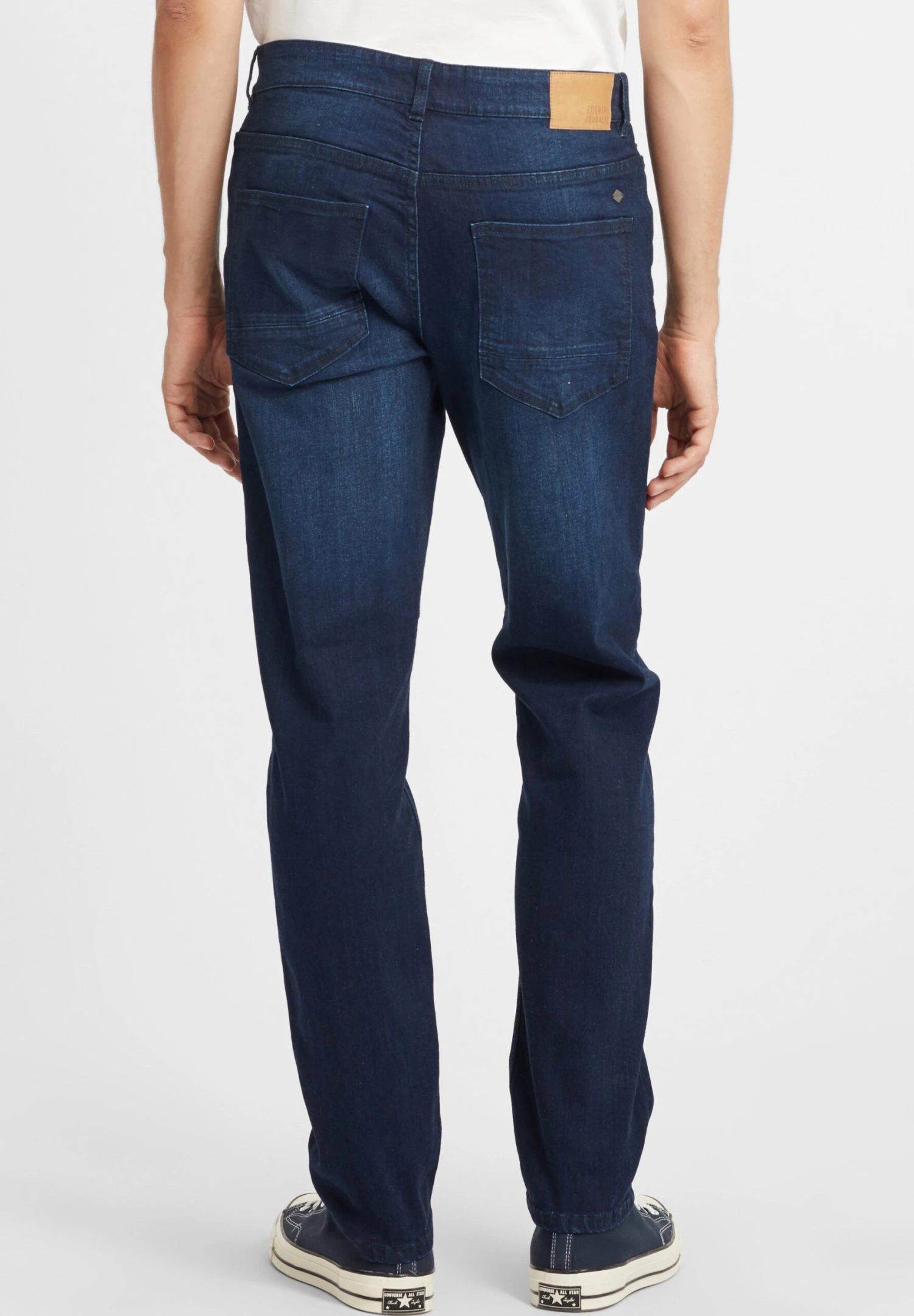 Solid Sdfynn - Straight Leg Jeans - Dark Blue Denim 5 Solid Sdfynn - Straight Leg Jeans - Dark Blue Denim - Afbeelding 3