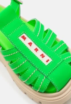 Marni Unisex - Sandalen - Green -Mode Kledingwinkel ae4b24b4c6a0417fa237ab7ca5dbe609