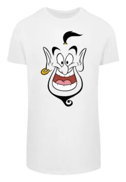 F4NT4STIC Long Cut Disney Aladdin Genie Face - T-Shirt Print - White 14 F4NT4STIC Long Cut Disney Aladdin Genie Face - T-Shirt Print - White -Mode Kledingwinkel aeb73b1879fd4e1782abd1e055454e29
